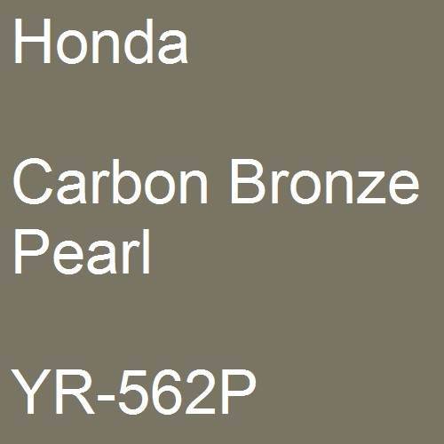 Honda, Carbon Bronze Pearl, YR-562P.